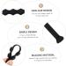 Magiclulu 10pc Masking Hooks - Black Mask Holder & Extension Buckle for Ear Protection | Durable Face Mask Lanyard - Buy Online on GoSupps.com
