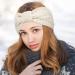 DRESHOW 6 Pieces Women Warm Knitted Headband Winter Ear Warmer Crochet Head Wraps Thick Cable Headband - Buy Online on GoSupps.com