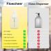 flowcheer Foaming Soap Dispenser Plastic Jar 12 OZ/350 ML Refillable Foam Hand Soap Dispenser Pump Bottle for Kitchen Sink Bathroom 2 Pcs Clear - Buy Online on GoSupps.com