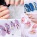 24 Boxes Holographic Nail Sequins Nail Art Glitter Flakes Sparkles Ultra-thin Iridescent Heart Butterfly Smile Face Star Round Patterns Glitter Sticker Decals for Nail Art Decoration - Buy Online on GoSupps.com