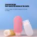 Pure Vie Travel Bottles - 4PCs Leak-Proof 90ml Silicone Toiletries Set for Travel Essentials & Accessories - Buy Online on GoSupps.com