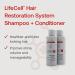 LifeCell Hair Restoration System - Shampoo & Conditioner Combo - Buy Online on GoSupps.com