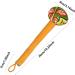 Genike Hand Massager with Wormwood Herbal Filling | Mugwort Massage Hammer for Waist Legs Head & Neck | Manual Knock Hammer with Tassels - Buy Online on GoSupps.com