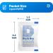 Buy Premium Pure Silica Gel Packets - 100 Packets 2 Gram | Food Safe Desiccant for Dehumidifying - Buy Online on GoSupps.com