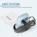 BEAUTURAL Mini Heat Press Machine for T-Shirts, Shoes, Hats, Bags - 4 Heat Settings, Ceramic Coated Plate - Buy Online on GoSupps.com