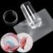 MTDBAOD Nail Art Stamper Set - Clear Silicone Jelly with Lid & Scraper for DIY French Nails | 2Pcs Transparent Nail Art Tools - Buy Online on GoSupps.com