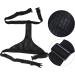 Wheelchair Belt ANGGREK Breathable Adjustable Wheelchair Seat Fixed Belt Cushion Safety Harness Restraint Systems Chest Cross Straps Black for Elderly(Black) - Buy Online on GoSupps.com