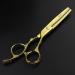 Buy Golden Professional 6 Inch & 7 Inch Hairdressing Scissors Set - Premium Hair Cutting & Thinning Scissors for Stylists - International Shipping Available - Buy Online on GoSupps.com