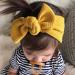 Baby Hair Band | Cute Dark Blue Headband for Girls 0-36 Months | Knot Turban & Elastic Toddler Hair Accessories - Buy Online on GoSupps.com
