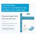 Foot Mask - 4 Pairs Peeling & Moisturizing Socks for Dry Cracked Feet | Spa Treatment for Men & Women | Gentle Corn Removal - Buy Online on GoSupps.com