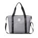 SONARIN Large Capacity Waterproof Baby Nappy Changing Tote Bag Stylish Baby Changing Bag Satchel Messenger Bag Portable Travel Diaper Bag with Stroller Straps & Changing Mat Grey