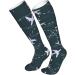 Travel Around the World Aircraft Routes Compression Socks | 15-20 mmHg Circulation Support for Men & Women | Ideal for Running & Cycling - Buy Online on GoSupps.com