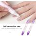 zalati Nail Polish Remover Pen Empty Nail Polish Corrector Edge Cleaning Mistakes Repair Fix Tool for Nail DIY Art Sculpture Design Making - No Fill - Buy Online on GoSupps.com