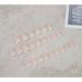 Foccna Nude Gradient Press on Fake Nails - 24pcs Square Glossy Short False Nails for Nail Art Manicure - Buy Online on GoSupps.com