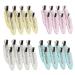 32 Pcs No Bend Hair Clips No Crease Hair Clips for Hair Styling and Makeup Application with Storage Box MIAC
