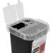 Large Capacity Blade Dispenser Etui | Hairdressing Salon Storage Container - Safe Blade Disposal for Salons (BlcAK) - Buy Online on GoSupps.com