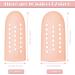 Nude Silicone Finger Caps - 20 Pcs Gel Finger Cots for Eczema, Wounds, Arthritis | Breathable Toe Sleeves for Protection and Healing - Buy Online on GoSupps.com