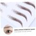 FOMIYES 8 Pcs Eyebrow Stickers Waterproof Makeup Peel off Brow Imitation Eyebrow Stencil Semi-permanent 6d - Buy Online on GoSupps.com