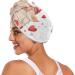 Valentine Love Dwarf Hair Towel 2 Pack | Super Absorbent Quick Dry Hair Turbans for Women & Girls - Buy Online on GoSupps.com
