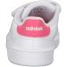 adidas Kids Advantage Cf I Sneaker - Child Size 5.5 UK - White/Rose/Black - Buy Online on GoSupps.com