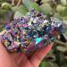 Natural Rainbow Coated Quartz Aura Quartz Cluster Titanium Aura Quartz Rainbow Aura Cluster Gem Specimen s - Buy Online on GoSupps.com