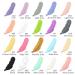 Weekjoey 20Pcs Feather Silicone Beads Jewelry Making DIY Bracelet Necklace Pendant - Soft Colorful Loose Beads in 20 Colors for Handmade Supplies - Buy Online on GoSupps.com