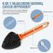 Retasica Scrub Brush for Cleaning with Long Handle Multifunctional 3 in 1 Medium Stiff Cleaning Brush Household Cleaning Brush Easy to Use 6.8 X 20.5cm - Buy Online on GoSupps.com