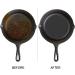 Ationgle 8x6 Stainless Steel Cast Iron Cleaner 316L - Chainmail Scrubber for Pre-Seasoned Pans, Dutch Ovens, Waffle Iron Pans - Buy Online on GoSupps.com