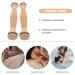 FOMIYES 8-Piece Wooden Roller Massage Device for Upper Back - Improve Blood Circulation - Buy Online on GoSupps.com