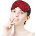 Buy Jaguar Leopard Print Sleep Mask for Women - Adjustable Eye Shades with Black Spots & Elastic Strap - Buy Online on GoSupps.com