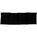 4-Chamber Grain Pillow 20x60cm - Black Heat Pad with Wheat | International Shipping Available - Buy Online on GoSupps.com
