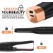 Cord-Free Pencil Straighteners | Battery-Powered 4800mAh | 3 Heat Settings | Mini Dual Styler for Short Locks & Facial Hair - Gold - Buy Online on GoSupps.com