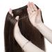 Hairpiece Extensions | Real Remy Hair Weft | Thickening Wire Extension | Medium Brown #4 - 22 inch (75g) - Buy Online on GoSupps.com