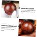 Fomiyes Solid Wood Massage Balls - Hand Roller for Blood Circulation & Relaxation | 2-Pack Leisure Balls - Buy Online on GoSupps.com