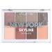 Collection Cosmetics Intensely Pigmented Colour Eye Shadow Palette with 8 Stunning Shadows Matte and Metallic Shades New York Skyline