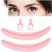 Dyeulget Silicone Eyelash Separator Tool | Makeup Extension Tool Eye Lash Separator Reusable | Lash Extension Enhancer Pads for Eyelash Grafting for Working Traveling Pink - Buy Online on GoSupps.com