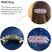 minkissy Rhinestone Spring Hair Accessories Wedding Rhinestone Hair Clip Bridal Flower Barrette Bridal Floral Flower Decorations Hairpins for Girls Bridesmaid Alloy Hair up - Buy Online on GoSupps.com