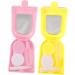 Solustrie Contact Lens Case with Mirror - Travel Lens Organizer & Colored Lens Storage Box - Buy Online on GoSupps.com