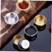 OUNONA 10 Pcs Steak Sauce Cups Seasoning Dishes BBQ Sauce Bowls Stainless Ramekins Dipping Sauce Cups Salsa Bowls Ramekin Cups Indoor BBQ Household Products Salad Dressing Stainless Steel 5.5X5.5CMx5pcs Silverx5pcs - Buy Online on GoSupps.com