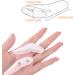 Pink Silicone Toe Separators - 10 Pcs for Tailor's Bunion Pain Relief and Protection - Buy Online on GoSupps.com