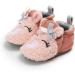 RVROVIC Baby Boys Girls Plush Winter Snow Boots - Bowknot, Anti-Slip, Warm Fleece Infant Boots for Toddlers (0-6 Months) - Pink Elephant - Buy Online on GoSupps.com