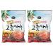 CNMART Choripdong Red Pepper Chilli Powder Coarse for Kimchi 454g (Pack of 2)