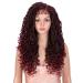 Style Icon 24 Inch Faux Locs Wig for Black Women - 4X4 Free Part Long Twist Synthetic Hair | T4/118 Color - Pack of 1 - Buy Online on GoSupps.com