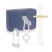 haakaa Training Toothbrush Set Oral Care Kit, Soft Silicone Toothbrush for Baby, Infants, Toddlers & Kids, Bluestone