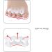 2 Pairs Gel Toe Separators for Bunion & Hammer Toe Relief - Toe Spacers & Straighteners for Foot Pain - Men & Women, White - Buy Online on GoSupps.com