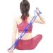 Exercise Bands | 7 Stretch Exercise Band - Portable Back Foot Leg and Hand Stretcher Arm Exerciser for Home Or Fitness Center Physical Workout Blue - Buy Online on GoSupps.com