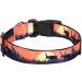 Mihqy Adjustable Soft Dog Collar - Bohemian Flowers & Geometric Design for Small Medium & Large Dogs (38-63 cm 2.5 cm Wide) - Buy Online on GoSupps.com