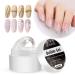 Sedbuwza Nail Extension Builder Gel  Solid Sculpture Gel Nail Extension Gel  Non-Sticky Hard Gel Glue Nail Carving Gel Nail Art Modeling Gel for DIY Nail Art Design Clear