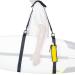 UCEDER Paddleboard Carrier Strap Surfboard Shoulder Strap Sup Sling Carrying Strap Adjustable Heavy-Duty Padded Shoulder Sling Fits All Paddleboards,Kayak and Surfboard