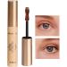 Waterproof Eyelash Mascara - Mascara for Lash Thickening and Volume Smudge-Proof Extension Mascara Natural Charming Eye Makeup Make up - Black & Brown - Buy Online on GoSupps.com